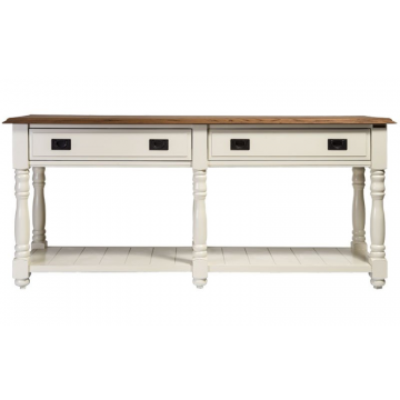 Консоль K003-N Белый/Патина