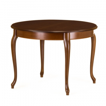 Обеденный стол Линда 11 1050.Итальянский орех. Гладкая столешница.