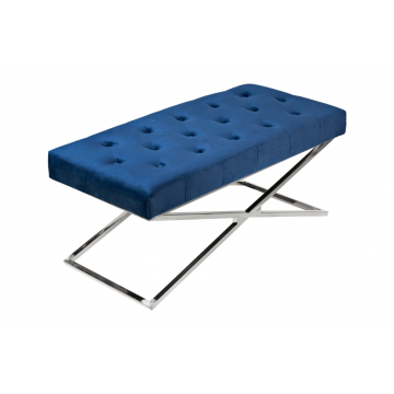 Банкетка ArtHomeDecor Cross ID-78 CR Blue