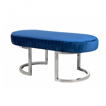 Банкетка ArtHomeDecor Miami ID-389 CR Blue