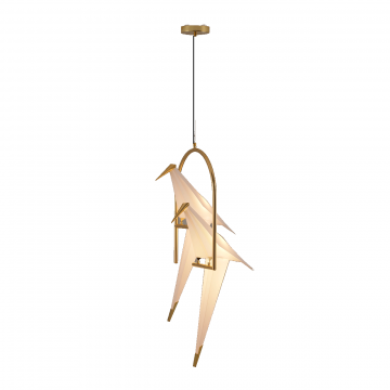Подвесной светодиодный светильник Moderli V3071-2PL origami Birds 2*LED*6W