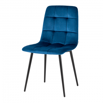 Стул Одди велюр синий