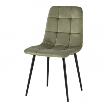 Стул Одди велюр пыльно-оливковый