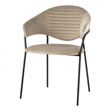 Стул Алексис велюр капучино