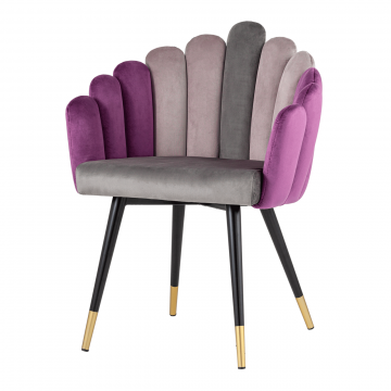 Кресло Камелия серый