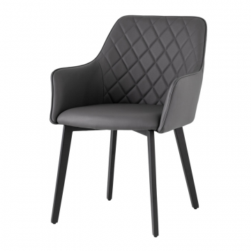 Стул Прайм экокожа серая