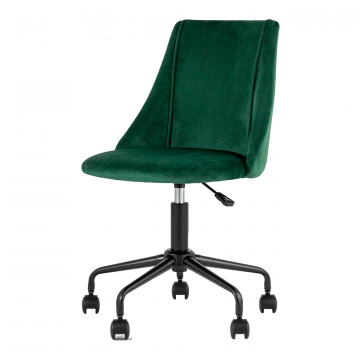 Кресло компьютерное Сиана велюр зеленый