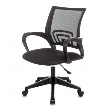 Кресло офисное TopChairs ST-Basic сетка/ткань черный