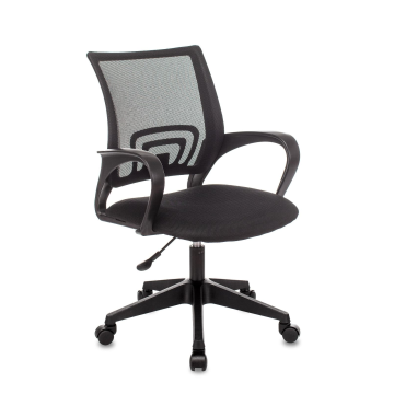 Кресло офисное TopChairs ST-Basic сетка/ткань черный