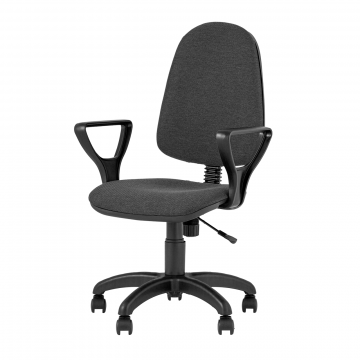 Кресло компьютерное Престиж серое