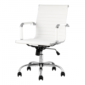 Кресло офисное TopChairs City S белое