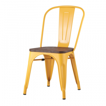 Стул TOLIX WOOD желтый