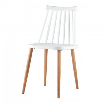 Стул Морган пластиковый белый