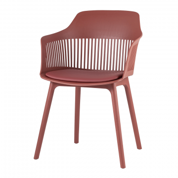 Стул Crocus с подушкой бордовый