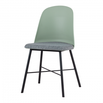 Стул Shell серо-зеленый