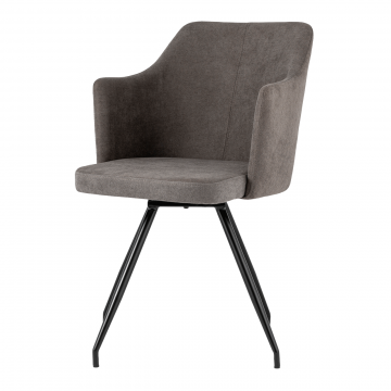 Стул Слинг вращающийся серо-коричневый