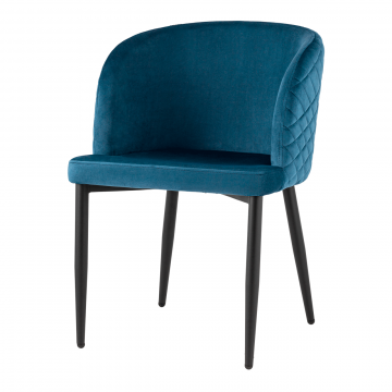 Стул Оскар NEW велюр сине-зеленый