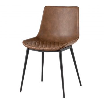 Стул TEXAS экокожа коричневый