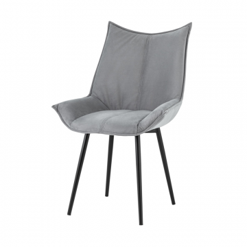 Стул Осло велюр серый