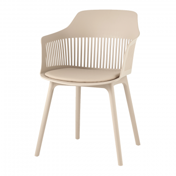 Стул Crocus с подушкой бежевый