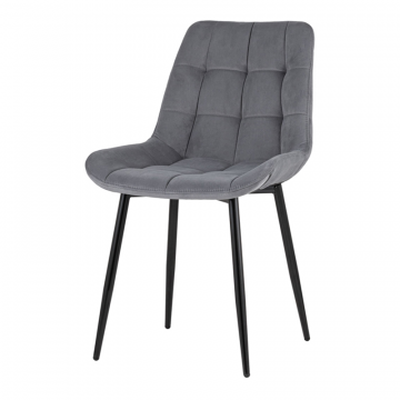 Стул Флекс велюр серый