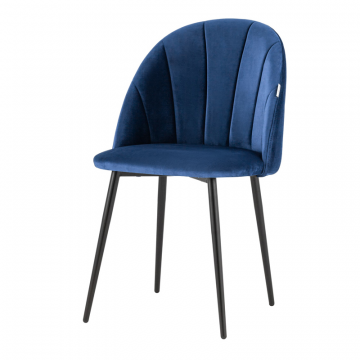 Стул Логан NEW велюр синий