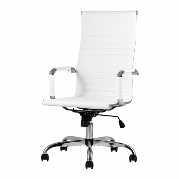 Кресло руководителя TopChairs City белое