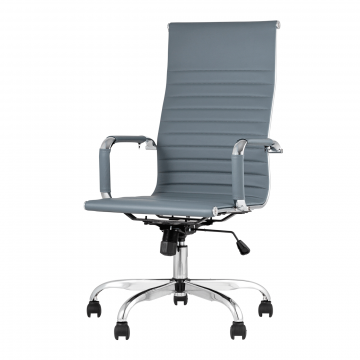Кресло руководителя TopChairs City серый