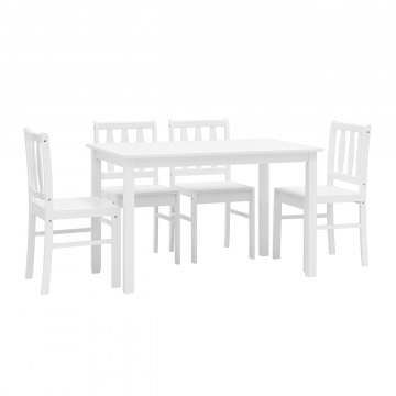 Комплект обеденная группа INGRID белый