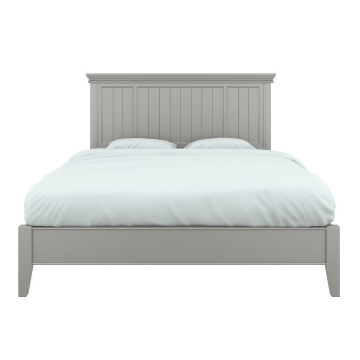 Кровать с жесткой спинкой 140x200 