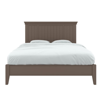 Кровать с жесткой спинкой 180x200 