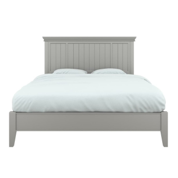 Кровать с жесткой спинкой 180x200 