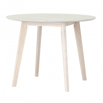 Стол обеденный GERDA 100*100 беленый дуб