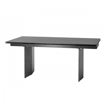 Стол обеденный Селин раскладной 180-260*90 керамика темная