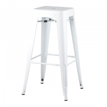 Стул барный TOLIX белый глянцевый