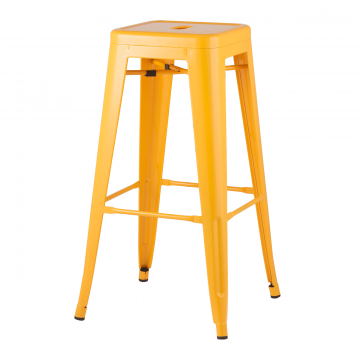Стул барный TOLIX желтый глянцевый