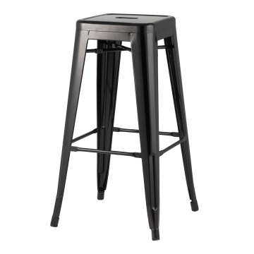 Стул барный TOLIX черный глянцевый