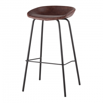 Стул барный Beetle Lite PU коричневый