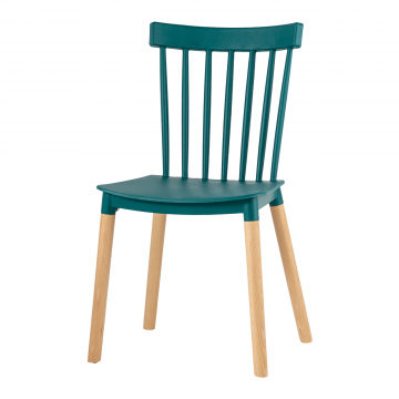 Стул Field пластик темно-бирюзовый