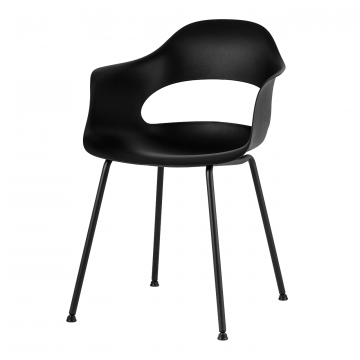 Стул Lady пластик черный