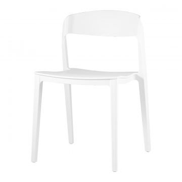 Стул Moris пластик белый