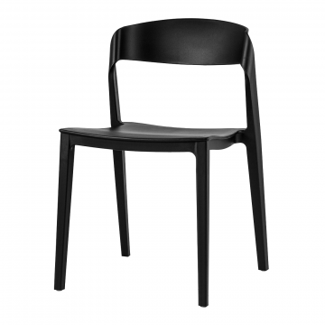 Стул Moris пластик черный