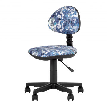 Кресло компьютерное детское УМКА абстракция синий