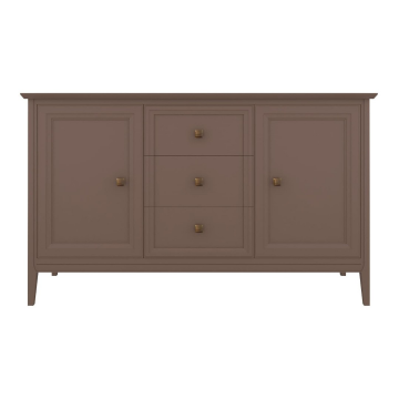 Комод широкий 3 ящика+2 распашных фасада 