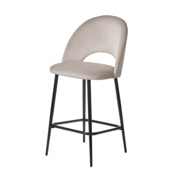 Стул полубарный Leo латте