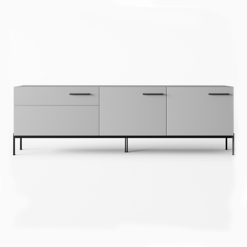 ТУМБА ТВ LIGHT 180 СМ Ral 7047 Коллекция LIGHT