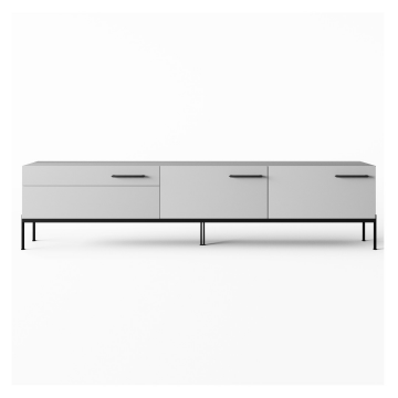 ТУМБА ТВ LIGHT 180 СМ Ral 7047 Коллекция LIGHT