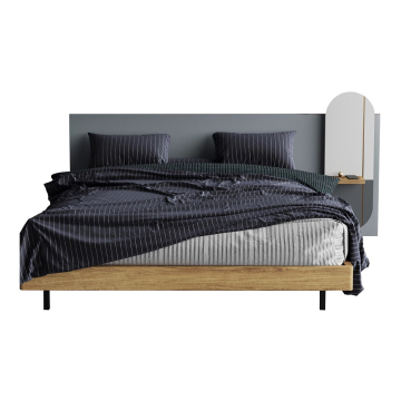 КРОВАТЬ MARK 160x200 по Ral панель справа Коллекция Mark