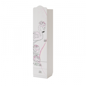 Фэнтези Шкаф комбинированный (с ящ. 1-створчатый)