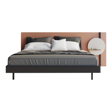 КРОВАТЬ MARK 180x200 Ral 3012 панель справа Коллекция Mark